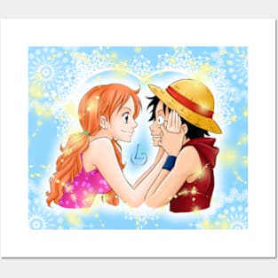 Nami & Luffy - Complicity Posters and Art